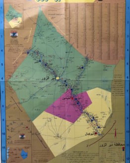 Deir al zur map